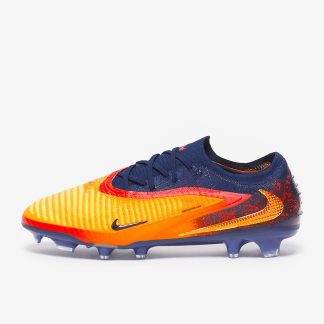 Nike Phantom 6 Low Elite Haaland FG - Laser Orange/Lemon Venom/Blue Void
