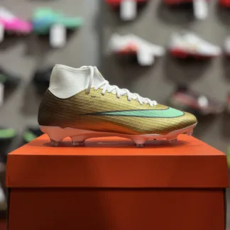 Nike Mercurial Superfly 11 KM Academy FG/MG - Green Glow/Fuchsia Metallic Gold/Green Glow